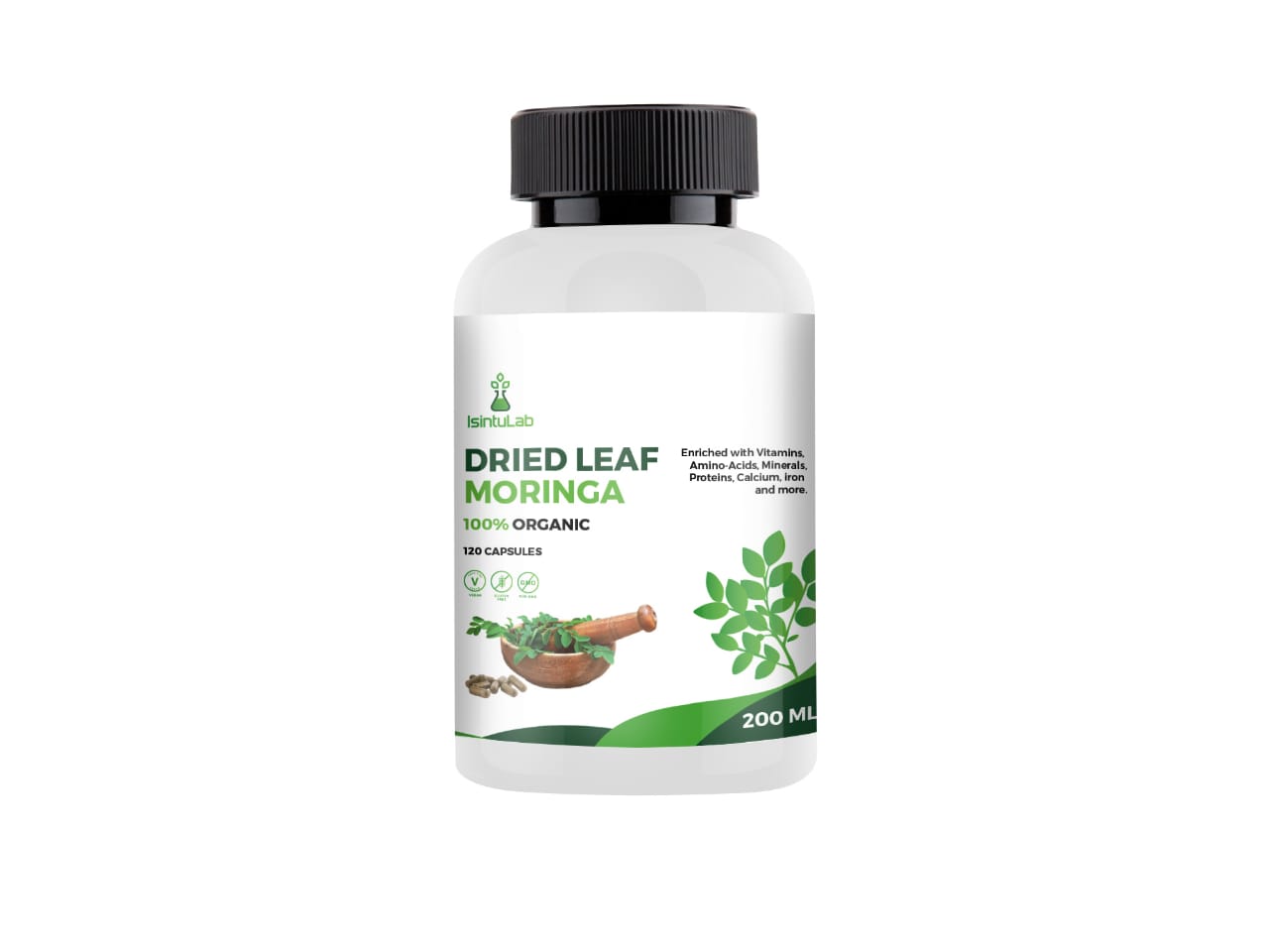 Moringa Leaf Capsules