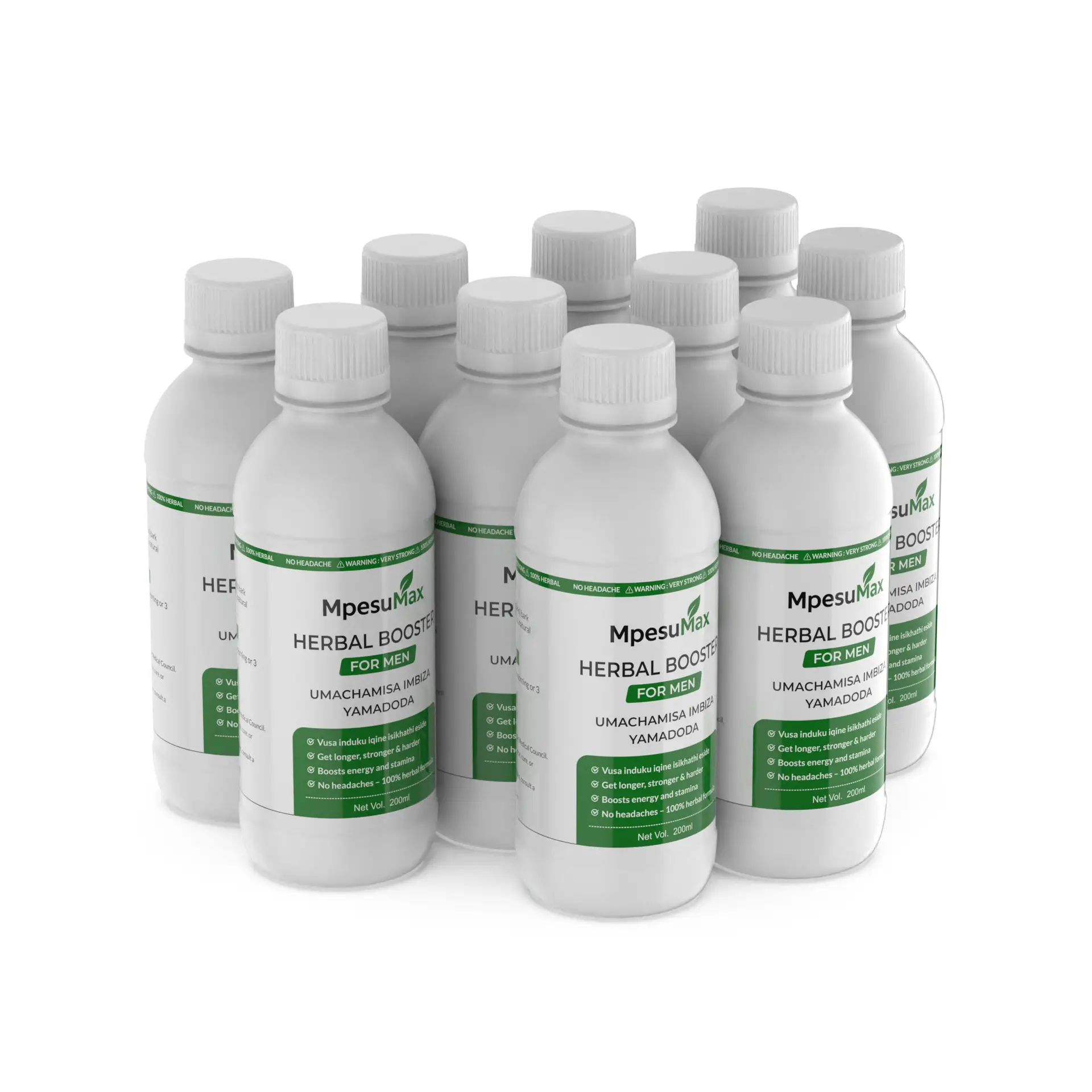 MpesuMax Umdolofiya Men’s Tonic – Natural Stamina & Performance Boost for Wholesale Resellers (200ml) X 10 Bottles