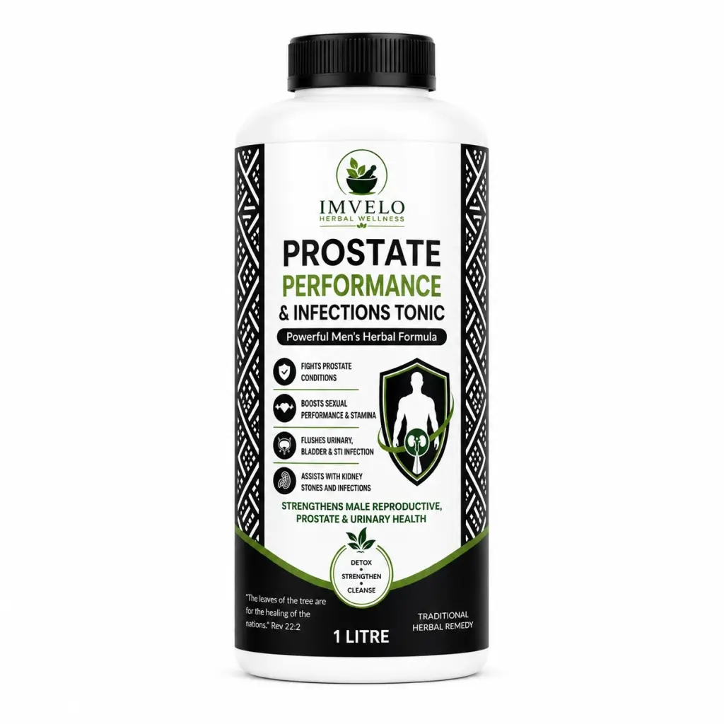 Imvelo Prostate Health Tonic for men’s prostate and urinary wellness